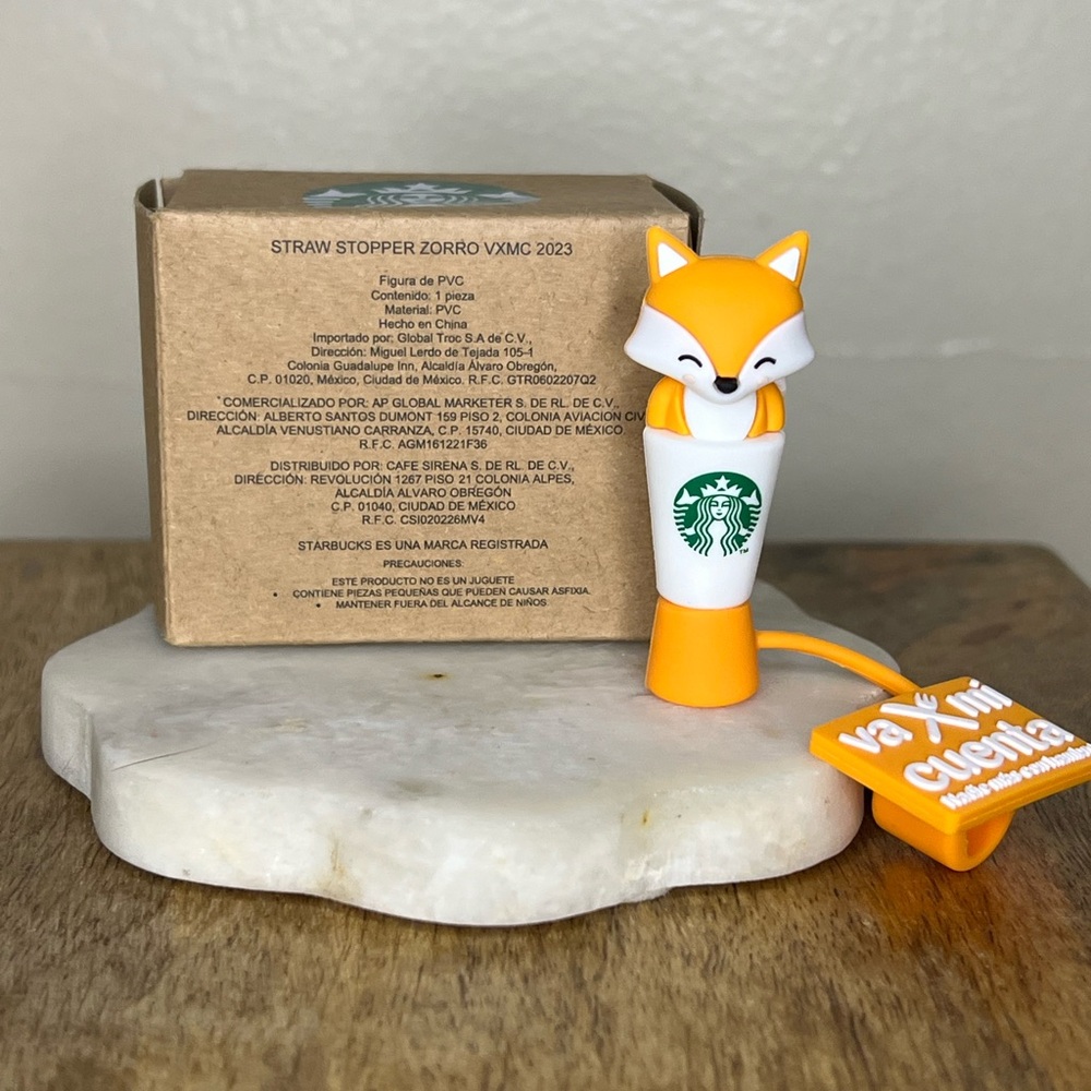 Starbucks Straw Stopper ZORRO (Fox) VXMC